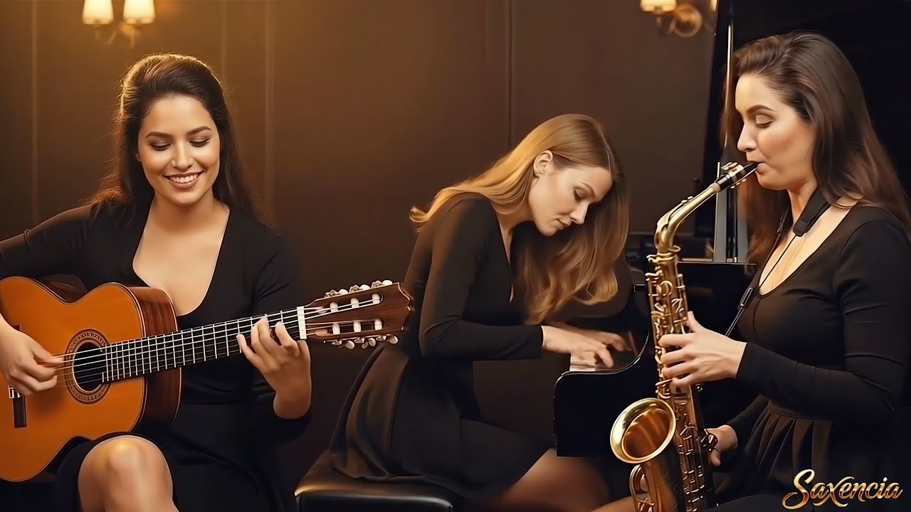 MAGICAL Flamenco Nights | Sensational Relaxing Guitar, Accordion, Piano & Saxophone Instrumental