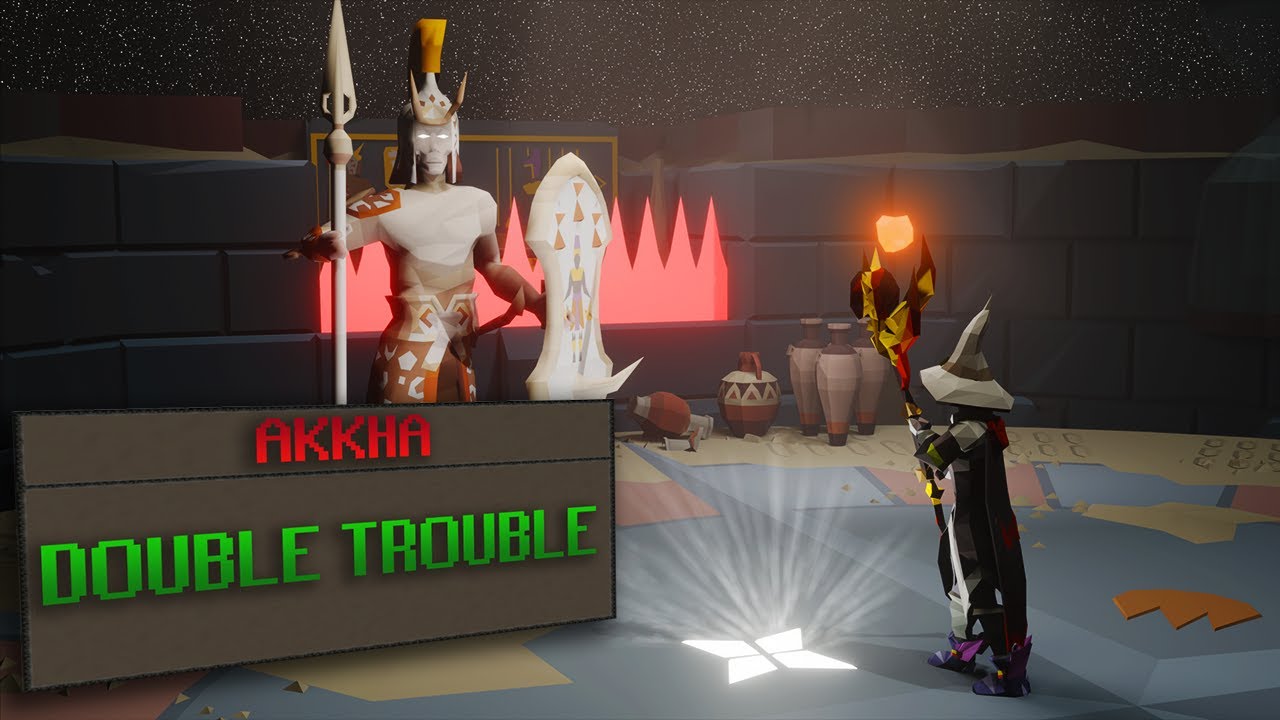 Akkha Easy Double Trouble & FS | ToA | 500 | OSRS