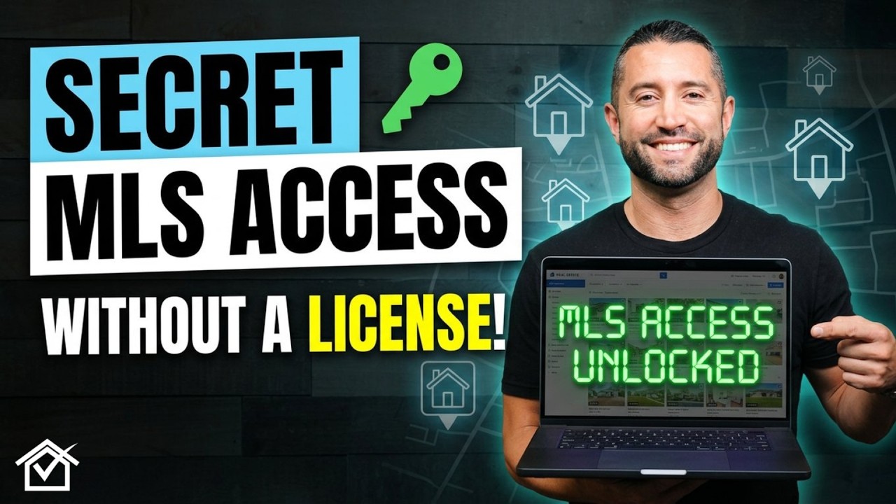 How To Get MLS Access For Investors (WITHOUT A License)!