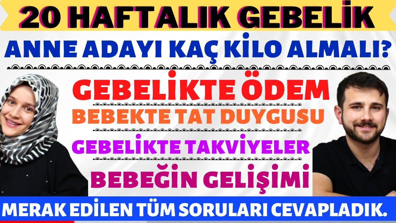 20 Haftalık Gebelik Döneminde Neler Oluyor? w/ @rabiasahin