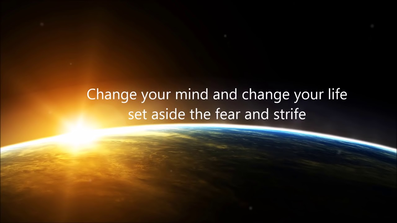 Mark Shepard- Together we can change the world LYRICS