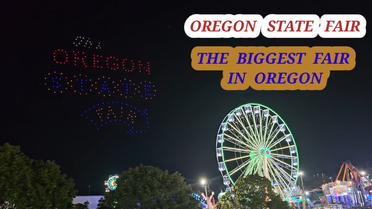 HERE'S A GLIMPSE INSIDE THE OREGON STATE FAIR~FROM VIBRANT CARNIVAL, FOOD AREAS TO EXHIBITION HALLS!