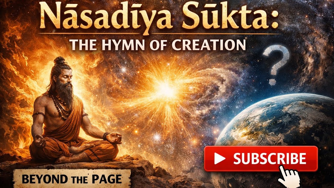 Rigveda: Nasadiya Sukta (X Mandala | World class translation | Easy Explanation | #literature #book