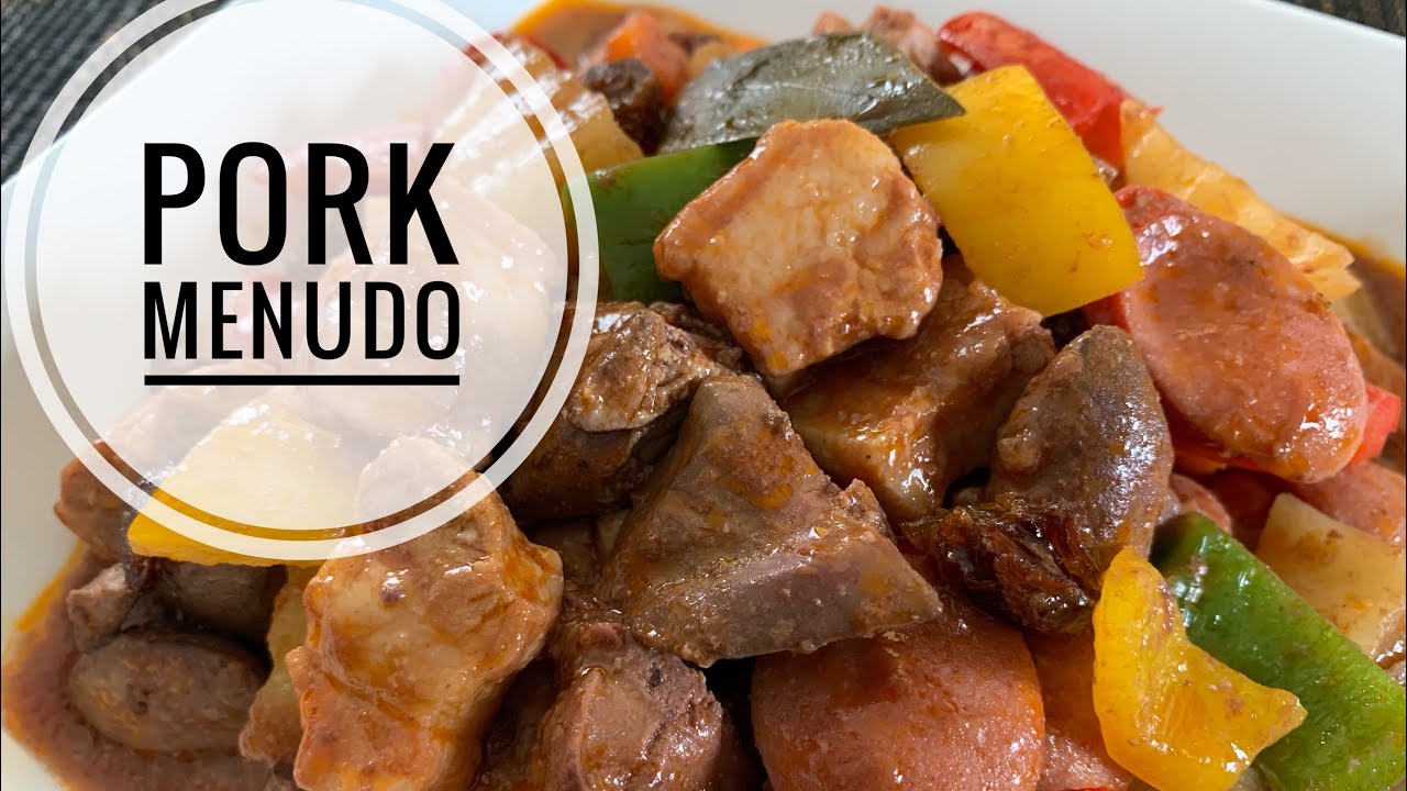 PORK MENUDO (with chicken liver)