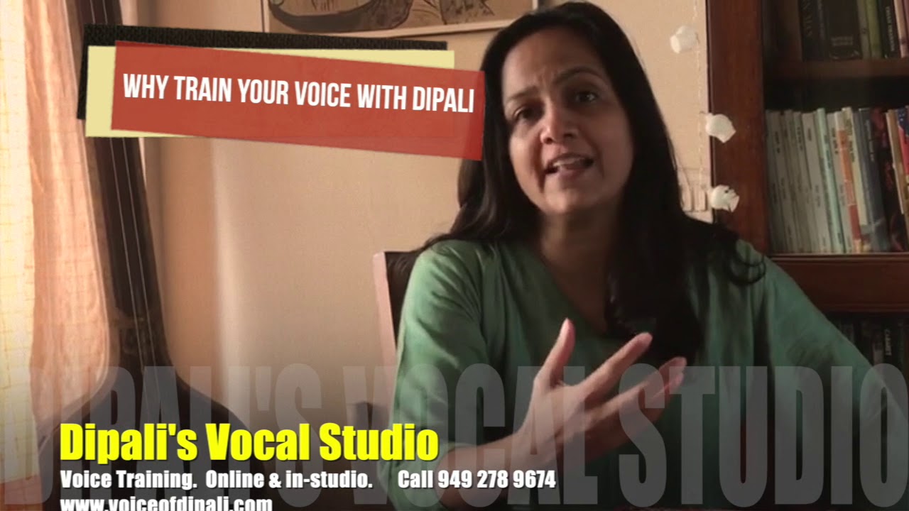 Shefali Bhushan on Why Train Your Voice with Dipali