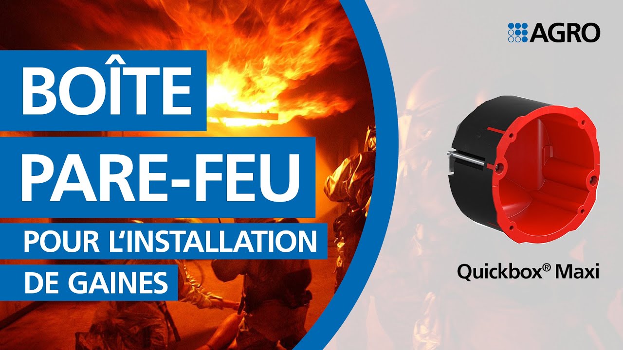 Boîte pare-feu Quickbox® Maxi HWD 90