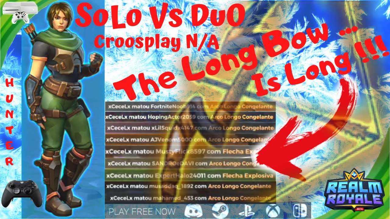 Solo Vs Duo N/A server 16 kills Long Bow Hunter 
