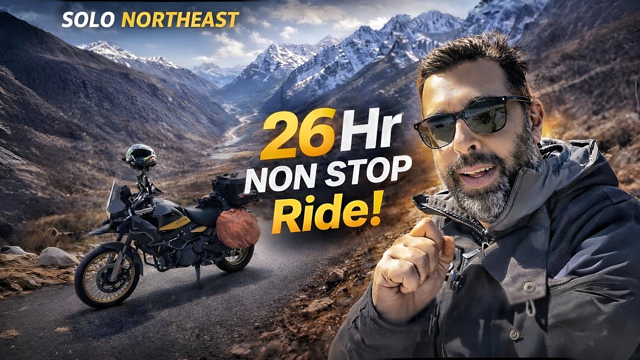 Delhi to Siliguri 1500 KM NON STOP in 26 Hrs | SOLO Northeast Ride | EP01