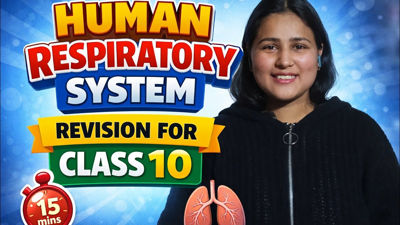 Respiratory System Revision | Class 10 Science | Board Exam 2026