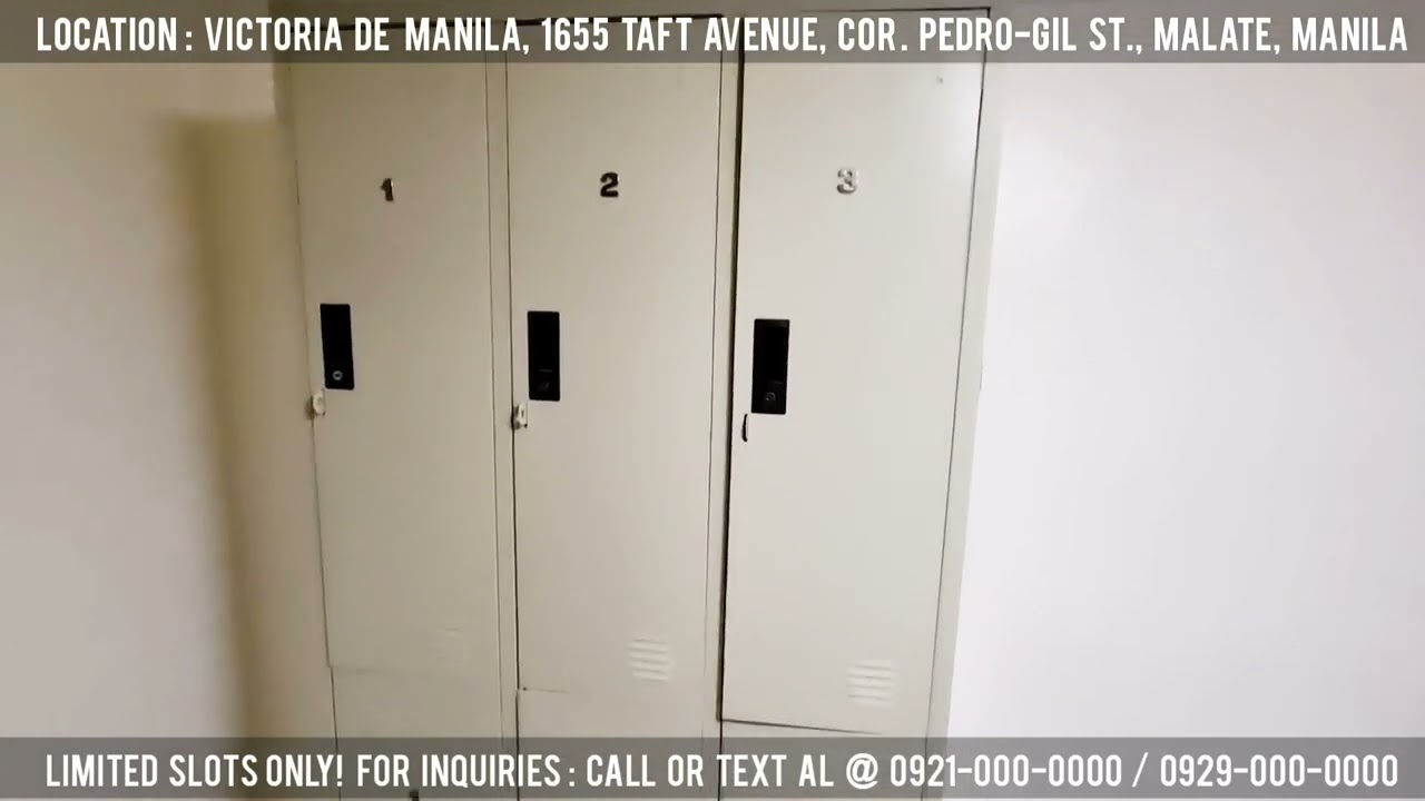 Aircon Condo Boarding House Dorm Bed space & SOHO Room at Pedro Gil Taft Malate Manila