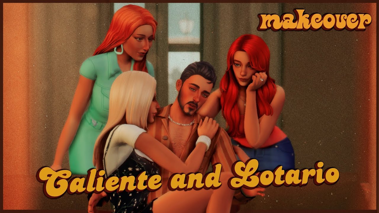 Семья Гонгадзе и Дон Лотарио | The sims 4 makeover