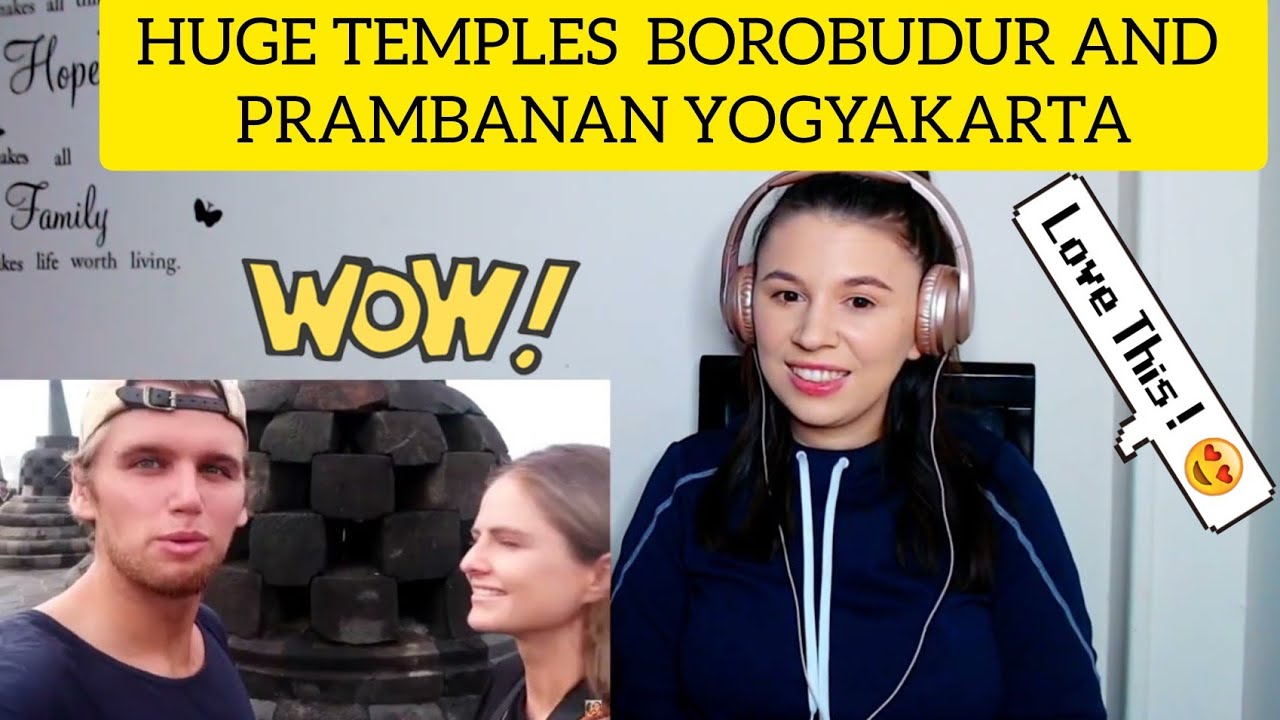 🇮🇩 HUGE TEMPLES  BOROBUDUR AND PRAMBANAN YOGYAKARTA 🇮🇩 Reaction LikeSimona