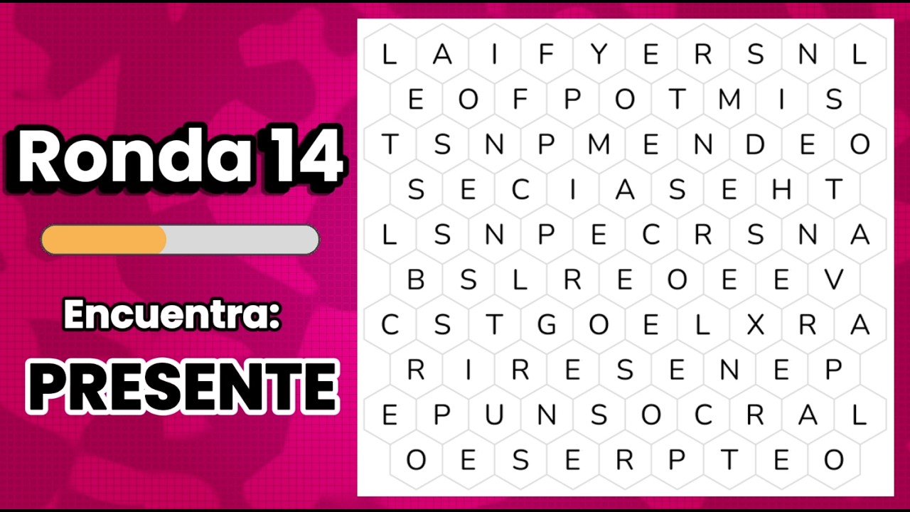 GIMNASIA CEREBRAL: Sopa de Letras para Ejercitar la Memoria y Concentración | Reto Visual Completo
