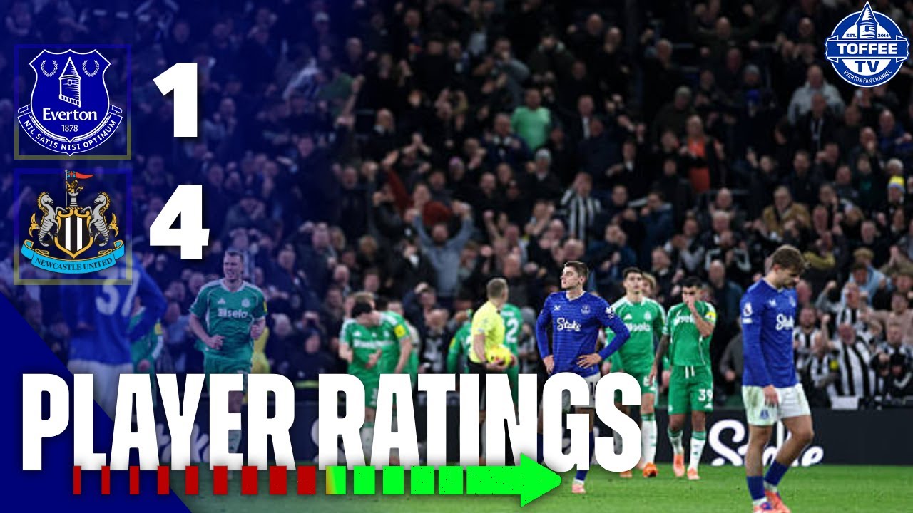 Everton 1-4 Newcastle United | Player Ratings