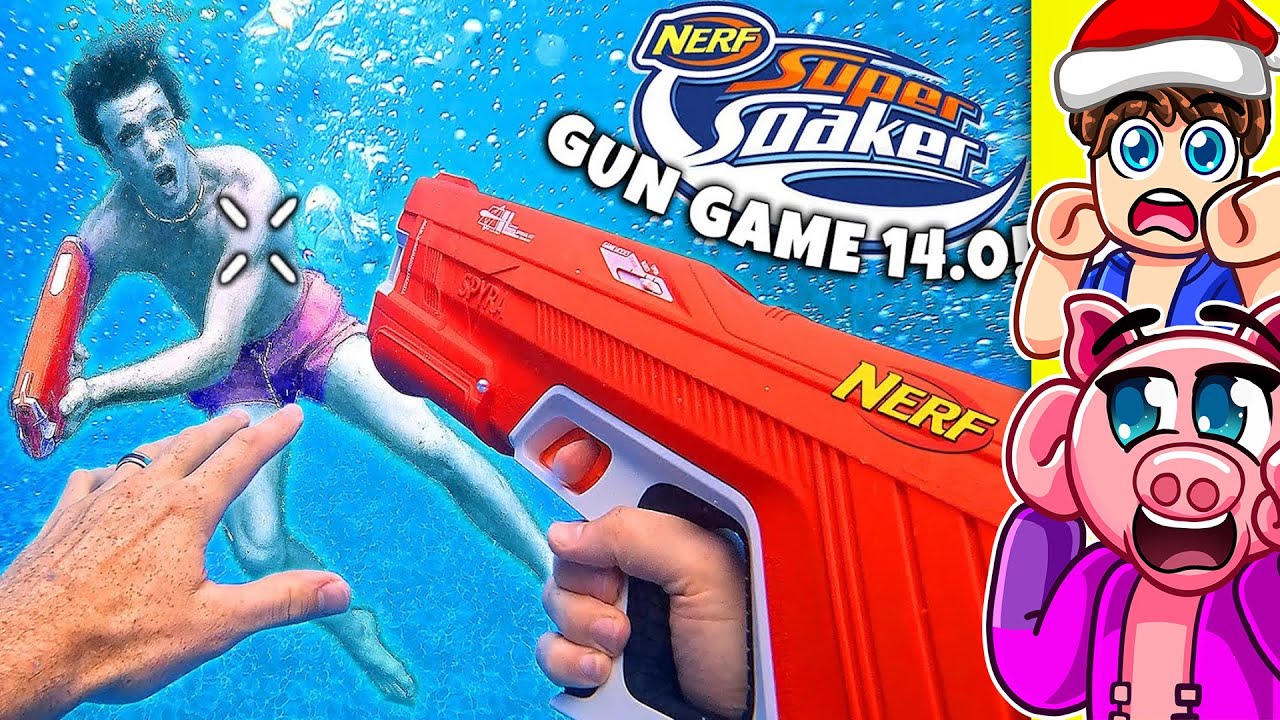 EXTRÉMNÍ NERF PŘESTŘELKA v BAZÉNĚ!