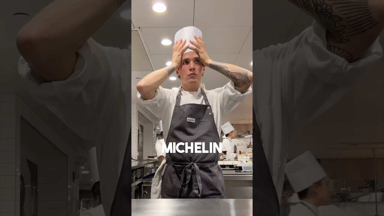 WHAT I EAT IN A DAY at a three-star Michelin restaurant #cook #restaurant #newyork #vegan #chef