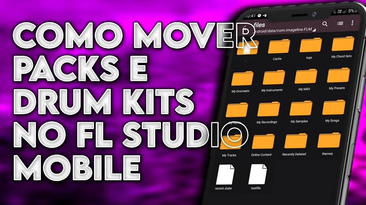 Como mover packs e drum kit pro FL Studio Mobile SEM ROOT! | ThePHTV007
