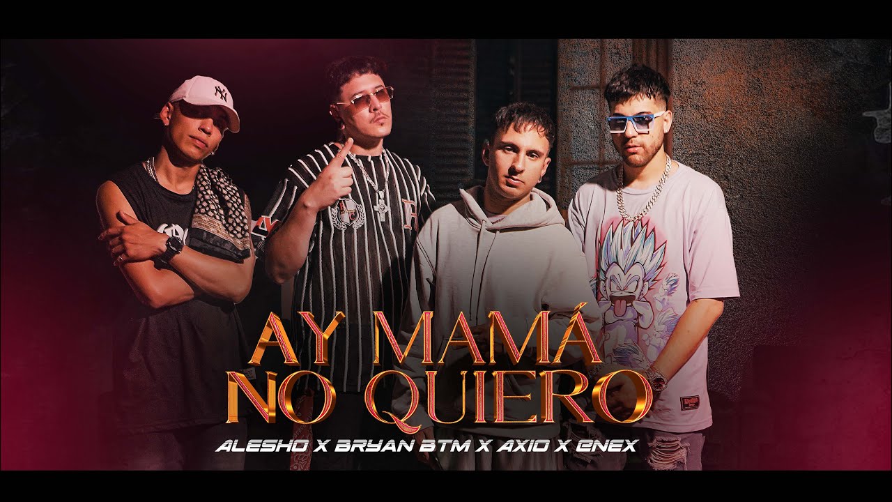 AY MAMÁ NO QUIERO😭 Alesho x Bryan Btm x Axio x Enex (shot by Dolkidzz)