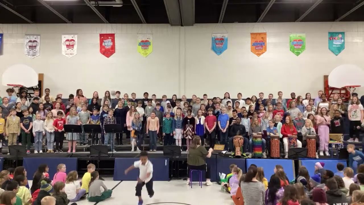 Rosemount Elementary’s 4th grade 2024 music program “Big Dreams”