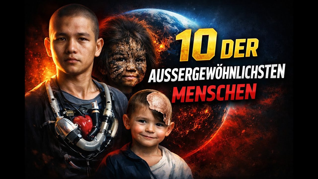 🌍🚨 10 der außergewöhnlichsten Menschen der Welt – Realität oder Mythos?