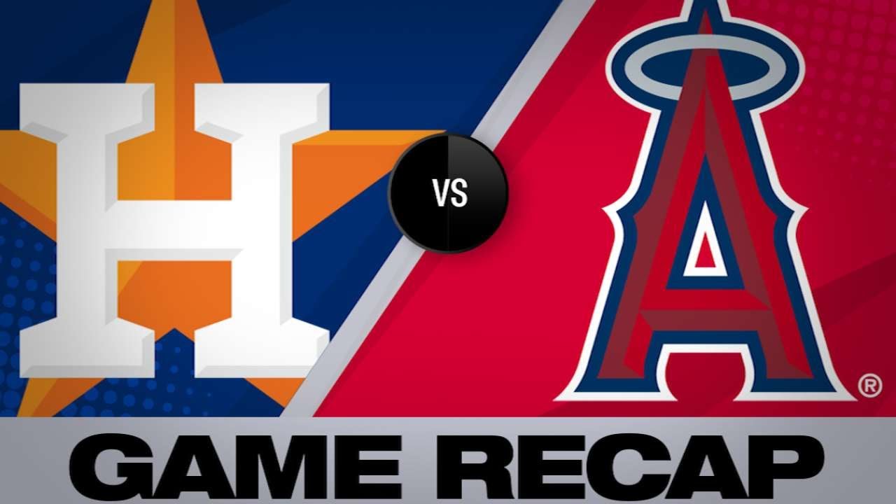 5/5/19: Astros offense rolls past Halos in 10-4 win