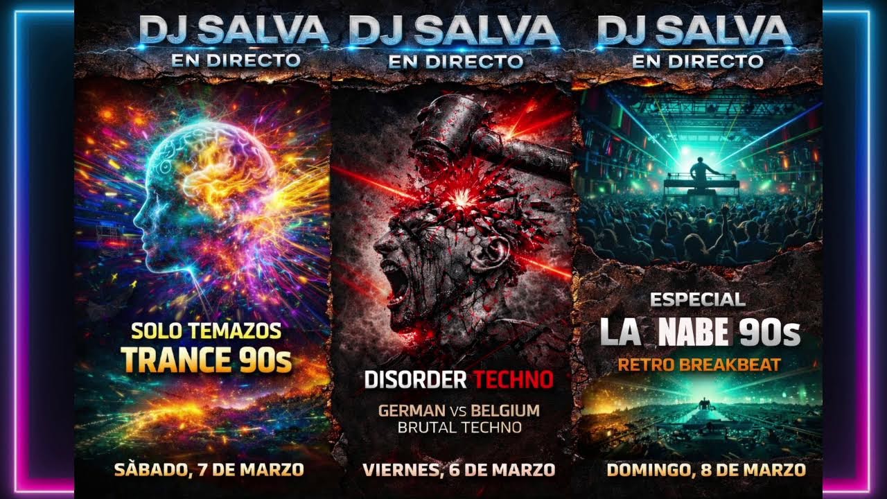 DJ Salva en directo... SOLO TEMAZOS!!! All Trance. Remember world top 90s - 1ª Edición