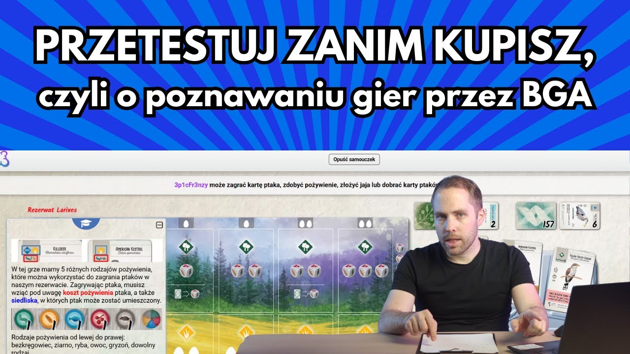Przetestuj zanim kupisz, czyli o poznawaniu gier planszowych przez Board Game Arena