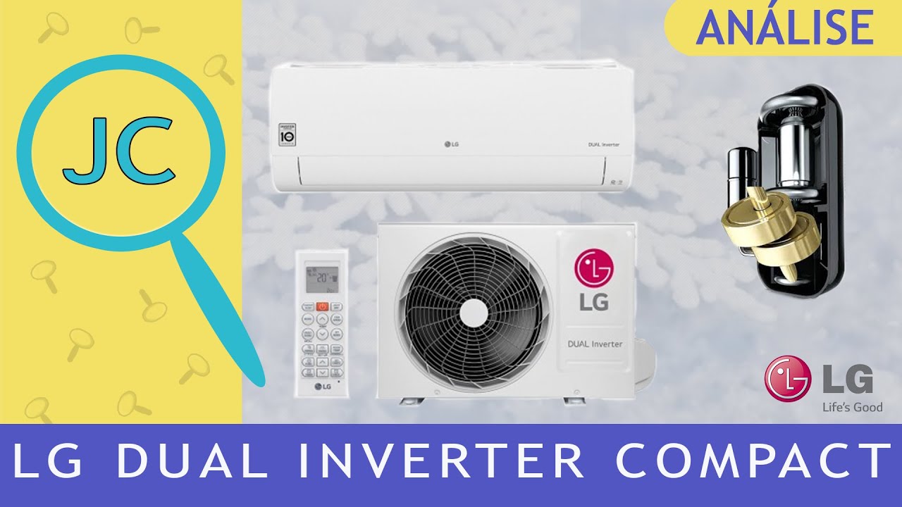 Ar Condicionado LG Dual Inverter Compact - 9000 Btus