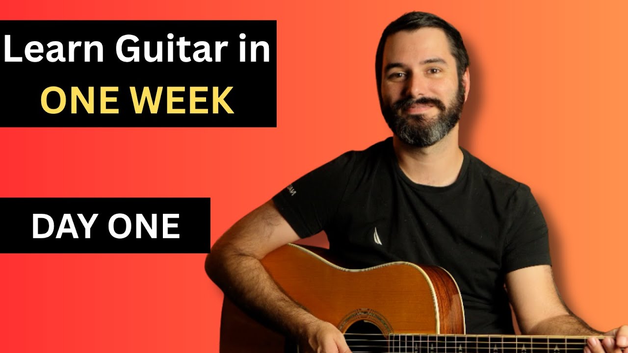 Learn Guitar in a Week (Day 1)