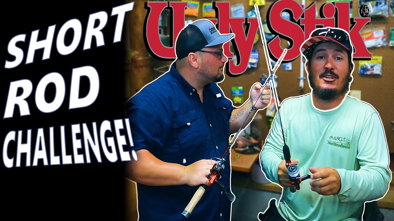 Can We Catch Bass on a 3ft Rod? | Ugly Stik Dock Runner 1v1 Challenge!