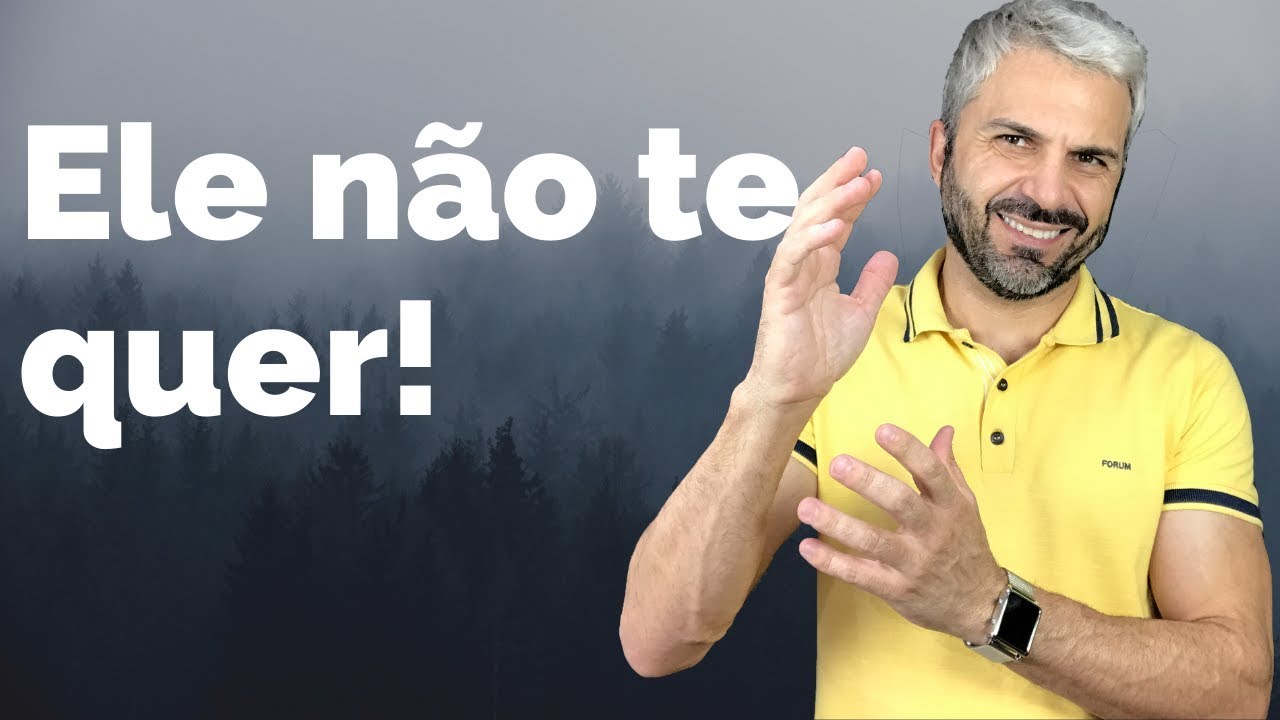 Pare de correr atrás de quem não te quer!