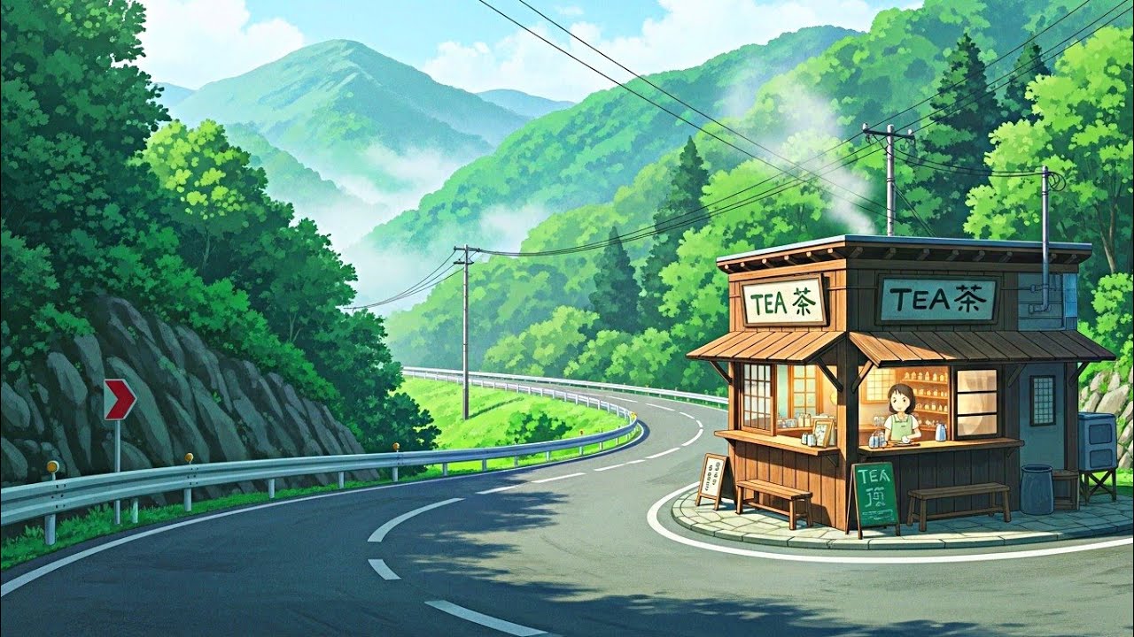 Gibli Video Japan village tea Shop [ASMR Videos] 2026 #cartoon #gibliart #animation #asmr #newblogs