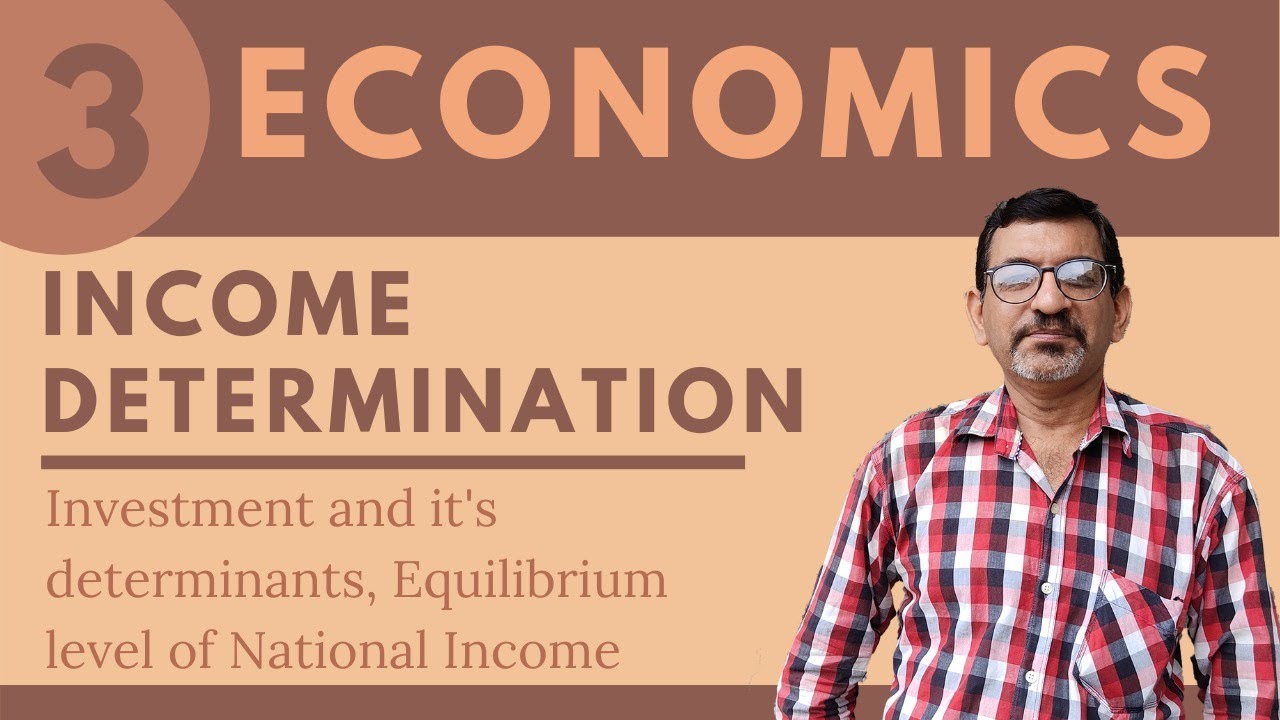 Income Determination -3 | Investment and it's determinants | Class 12th Economics(Macro)