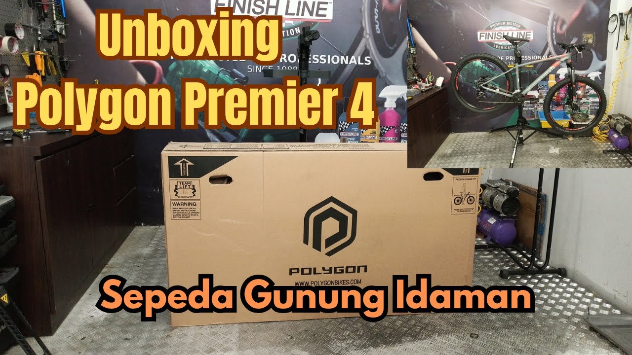 Unboxing Premier 4 | Sepeda Gunung Polygon