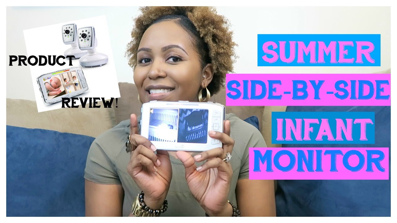Summer Dual Infant Monitor Review | Side By Side Split Screen Video Monitor Set