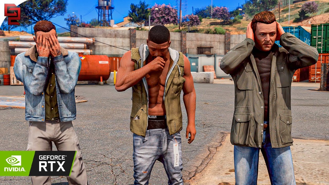 GTA V: 'Boiler Suits' Mission in 8K! Maxed-Out Gameplay Ultra Ray Tracing Graphics MOD