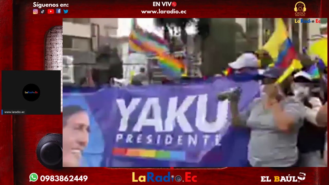 EN VIVO 📻 www.laradio.ec 🎙 #elecciones2021ec 🇪🇨 #EcuadorDecide  #Ecuador