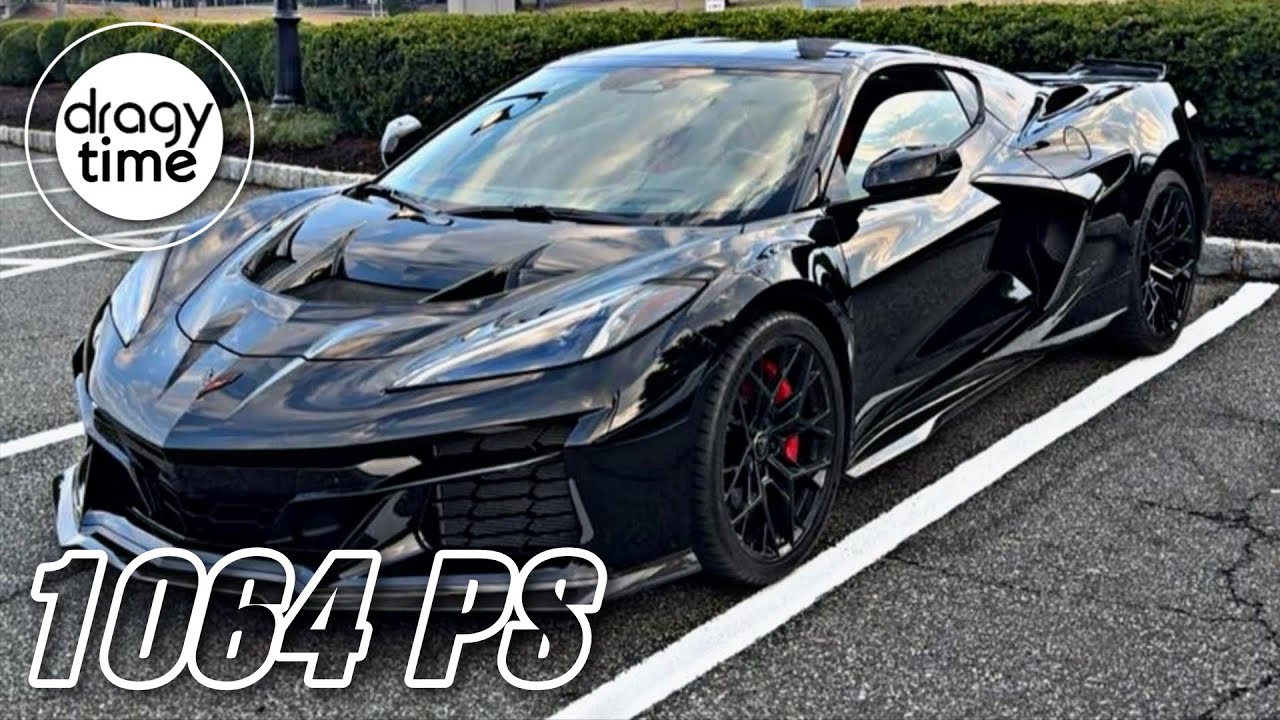 1064 PS Corvette C8 ZR1 | Extreme fast acceleration from 0-100 100-200 200-250 Km/h