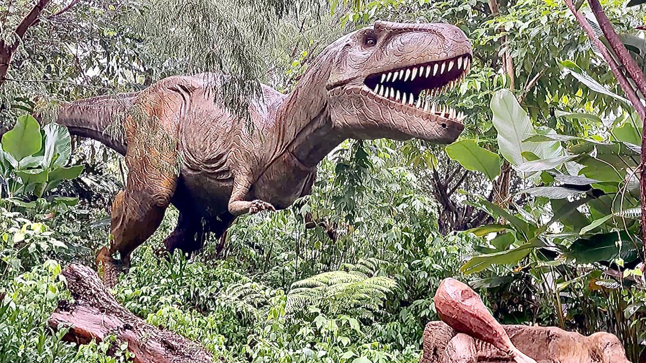 JATIM PARK 3 - DINO PARK Review @ DINO MALL WISATA BATU MALANG Jawa Timur Indonesia Best Dinosaurus