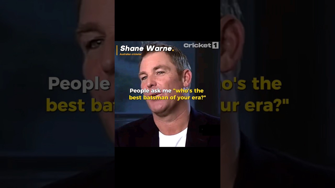 Who's the best batsman? 👀 #cricket #shanewarne #brianlara #sachintendulkar
