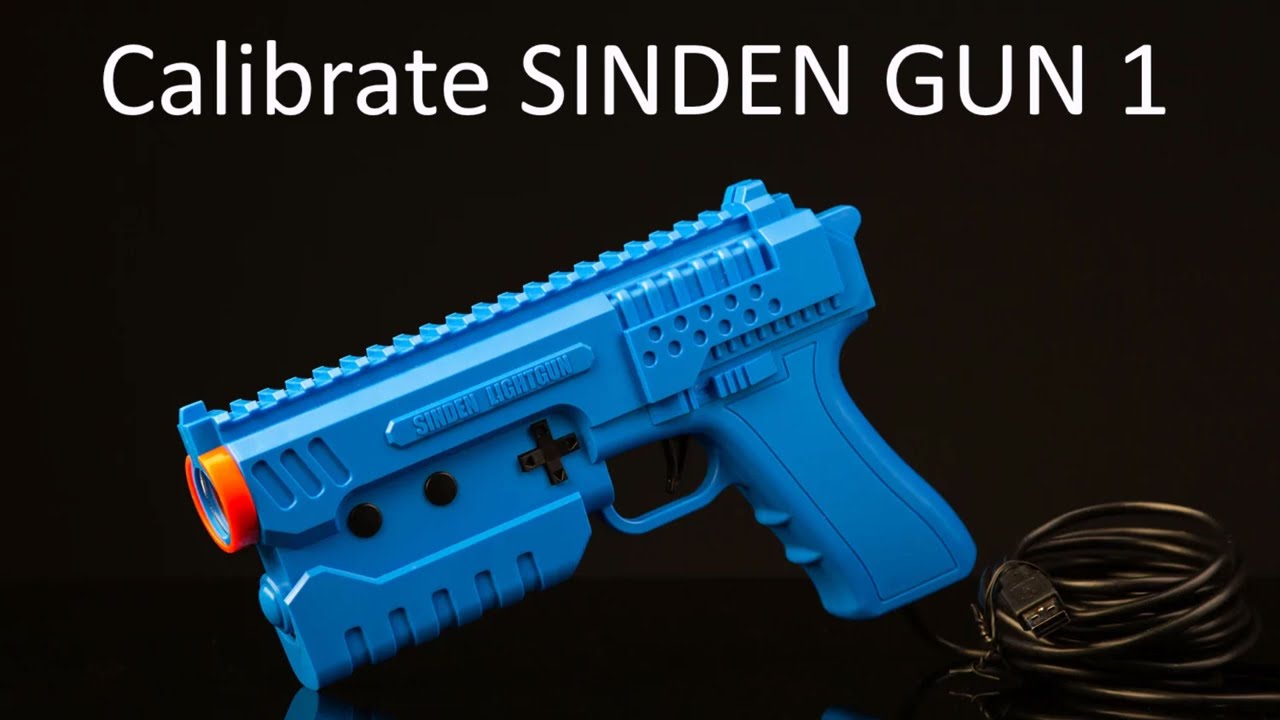 How to configure the Sinden Lightgun on my new light gun drive