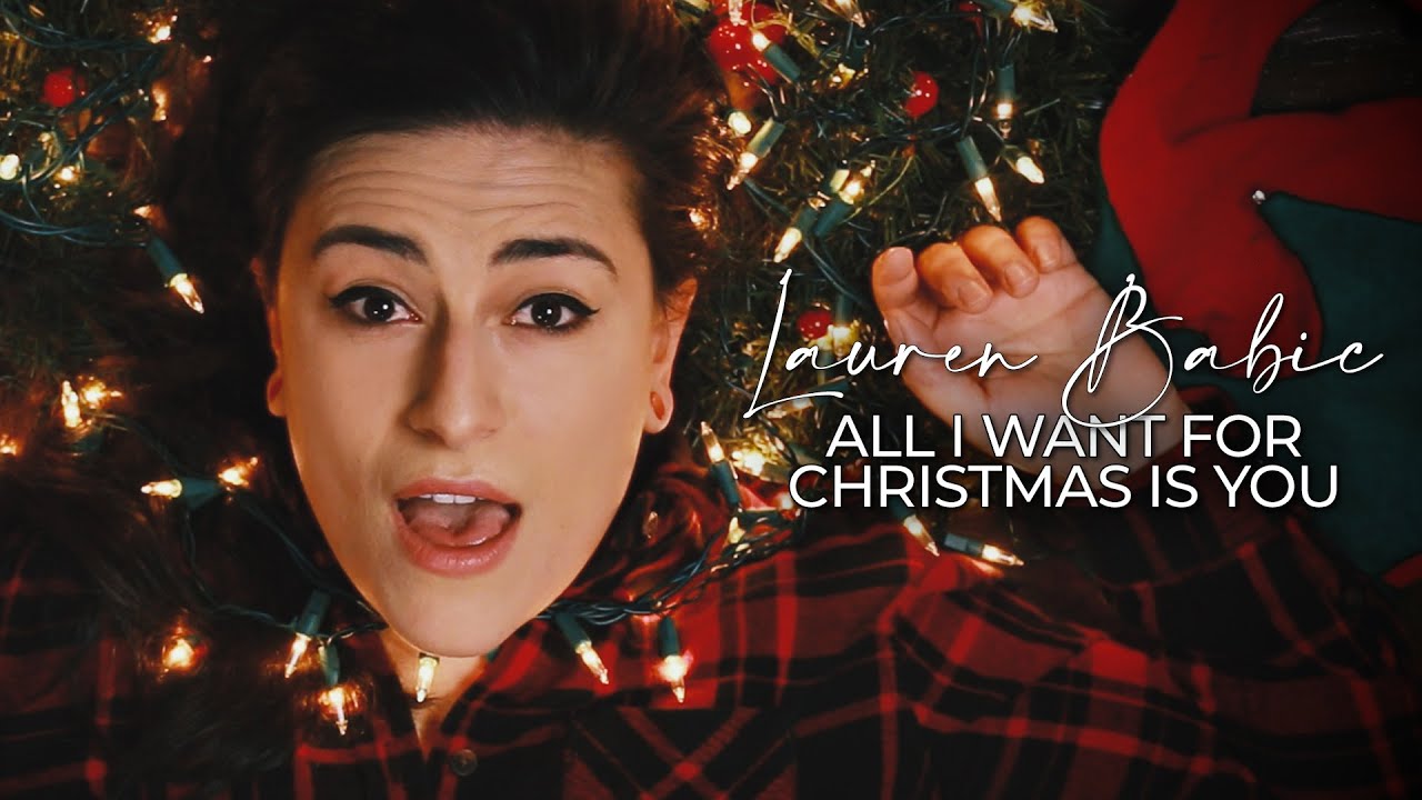 MARIAH CAREY – All I Want For Christmas Is You (Cover by Lauren Babic)