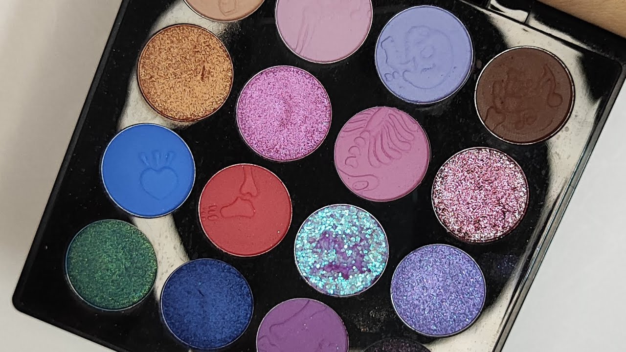 Zeesea x The British Museum | Crystal Skull Palette | Swatches