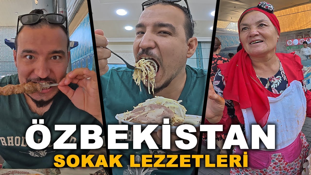 Özbekistan'da ŞAŞIRTAN Sokak Lezzetleri ( At Eti Yedim ) ~175🇺🇿