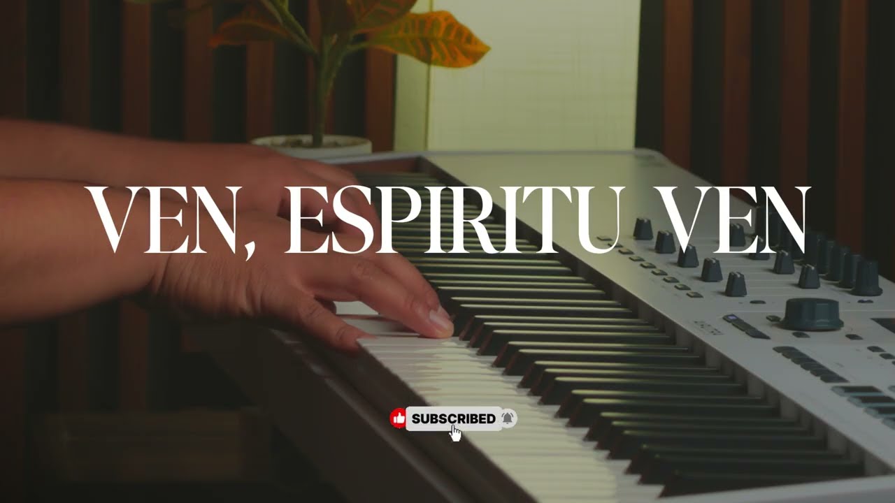 PIANO INSTRUMENTAL PARA ORAR - VEN, ESPIRITU VEN - FONDO MUSICAL