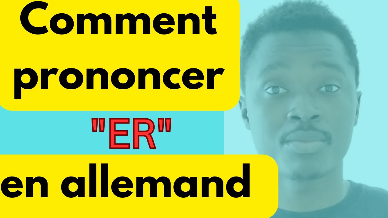 Cours d'Allemand Pour Débutants A1 A2 | Comment bien prononcer 