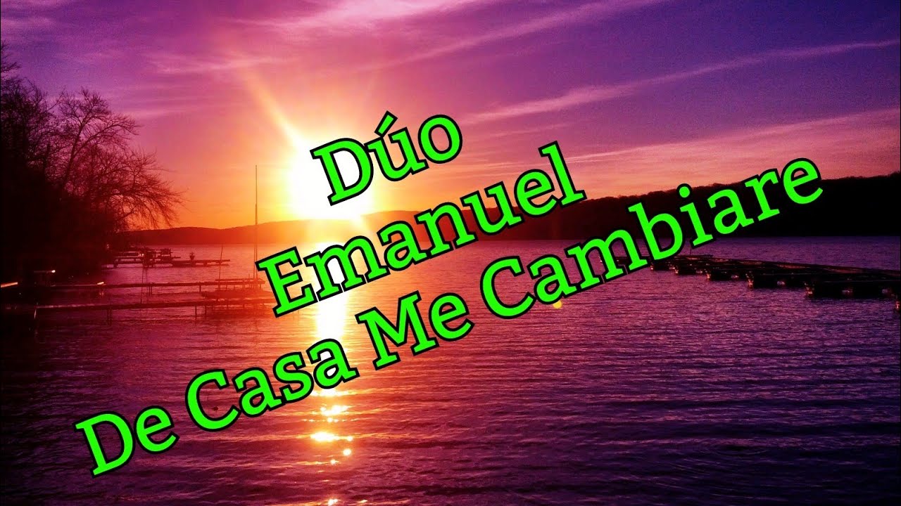 Dúo Emanuel de casa me cambiaré (CUERDAS CELESTIALES)
