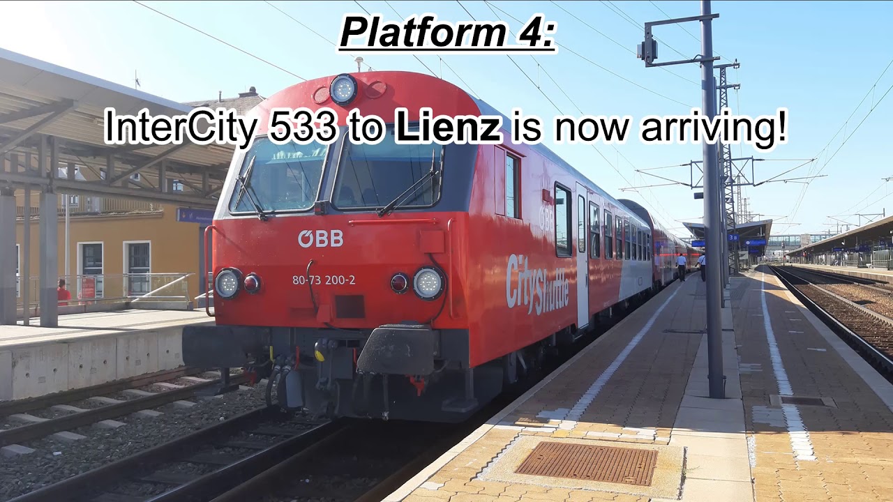 ÖBB Bahnhofsansagen Wiener Neustadt Hbf (Chris Lohner)