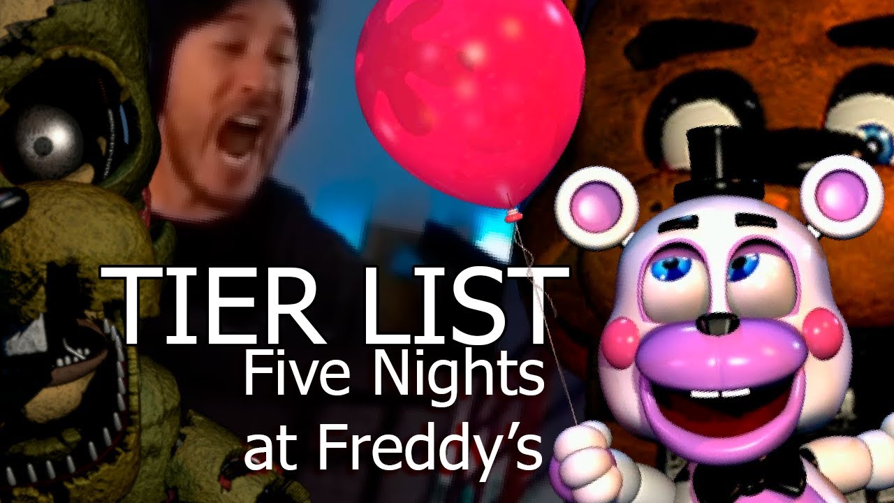 TIER LIST DE FNAF | Ft. @luanzito98_yt