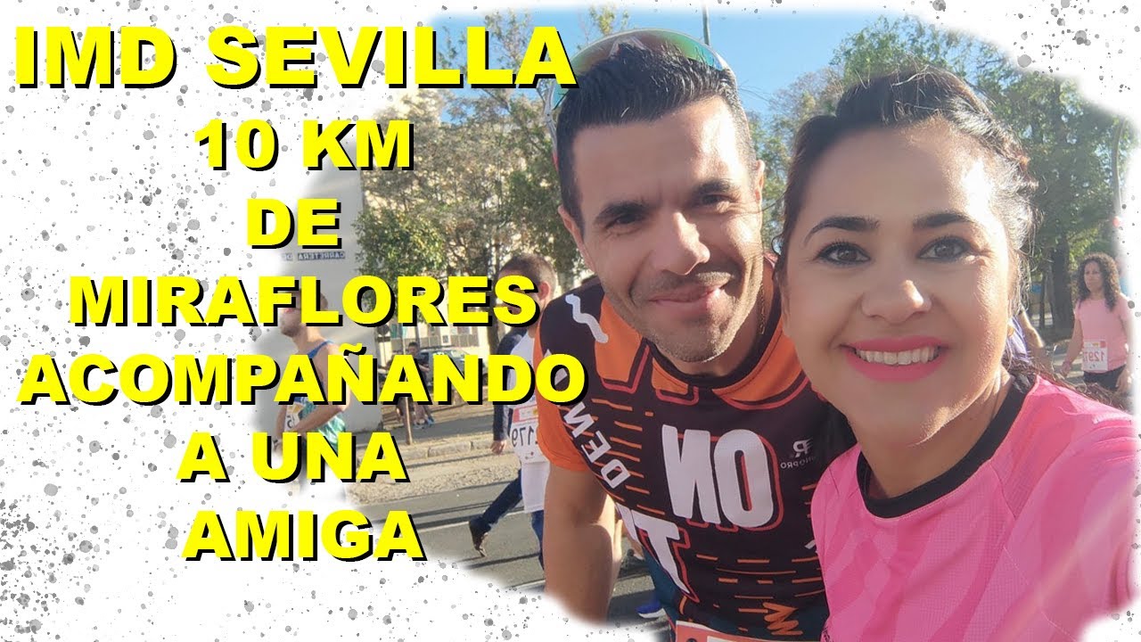 IMD DE SEVILLA - 10K PARQUE MIIRAFLORES HOY ACOMPAÑANDO A LOLA #running #gopro #10k #sevilla